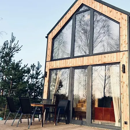 Chatka Miedzy Brzozami Nieopodal Wkry Golawice Pierwsze Exterior photo